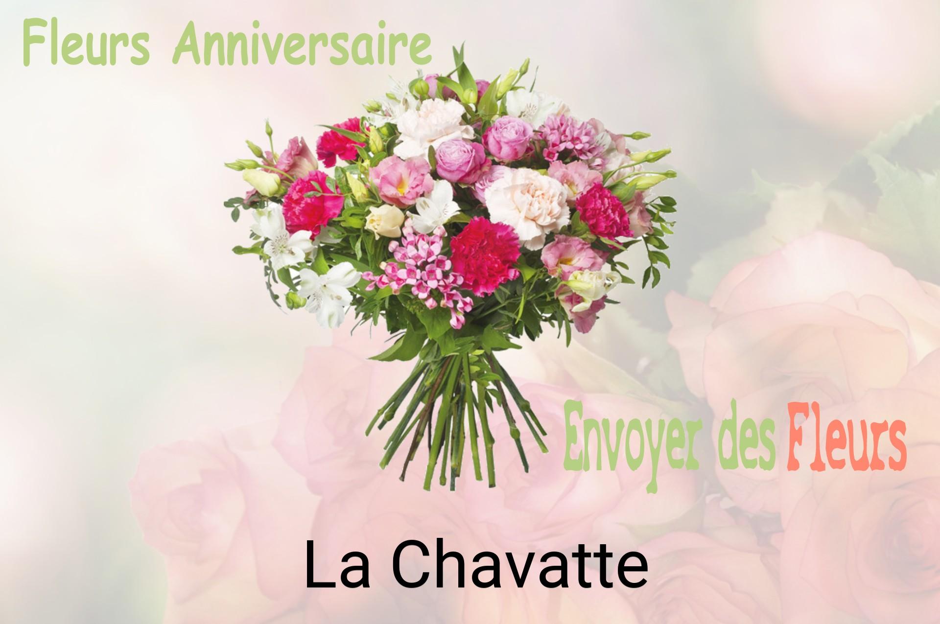 Bouquet de fleurs d’anniversaire livré à La Chavatte