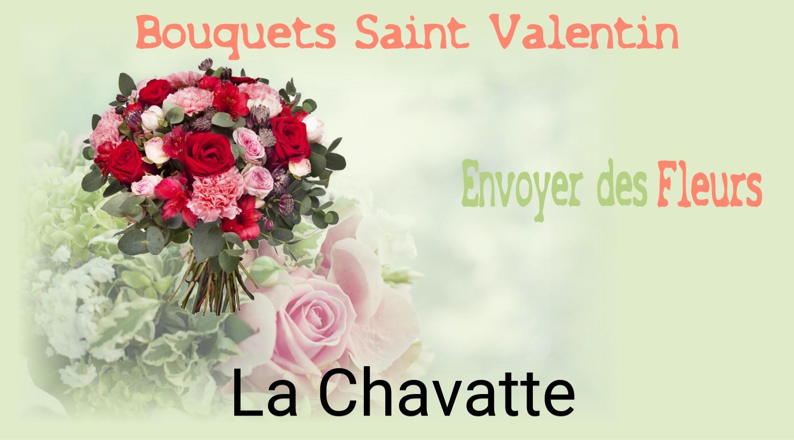 Roses de Saint-Valentin livrées à La Chavatte